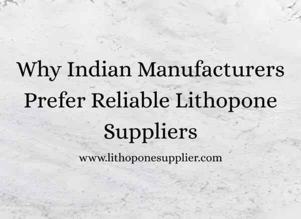 Lithopone Supplier