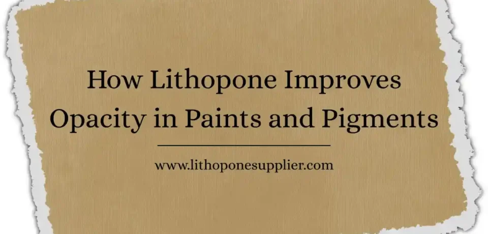 Lithopone Wholsaler
