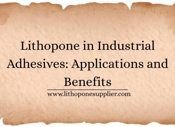 Lithopone Dealer