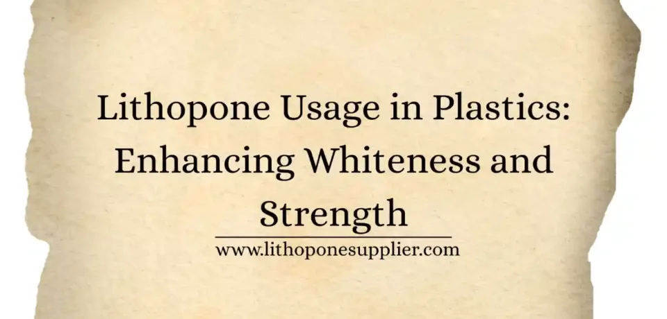 Lithopone Supplier