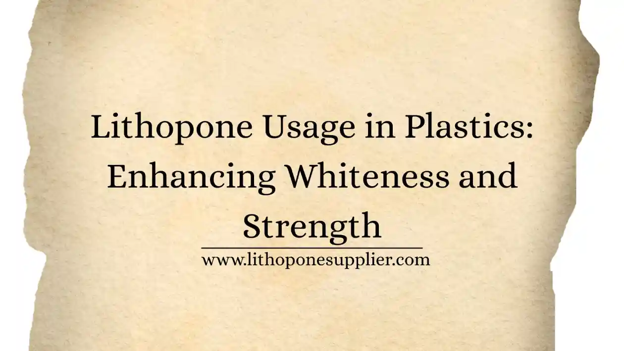 Lithopone Supplier