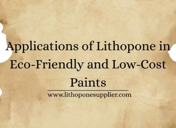 Lithopone Supplier