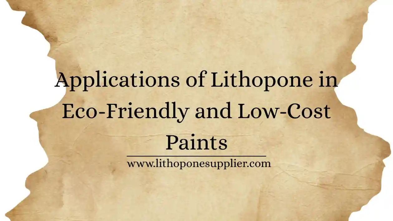 Lithopone Supplier