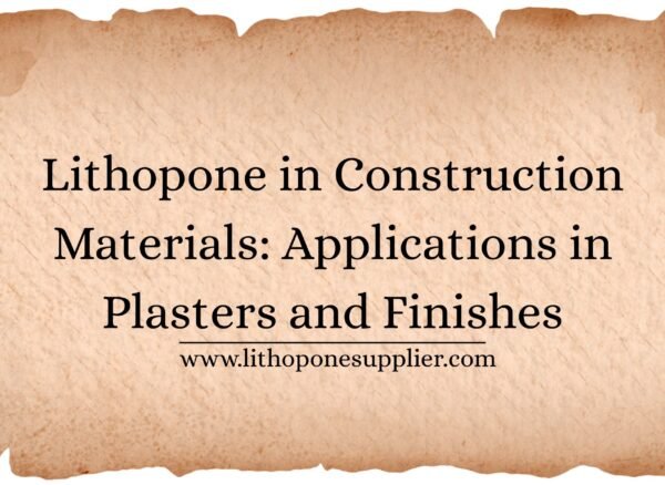 Lithopone Supplier