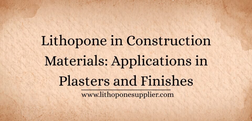 Lithopone Supplier
