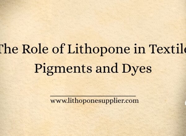 Lithopone Supplier