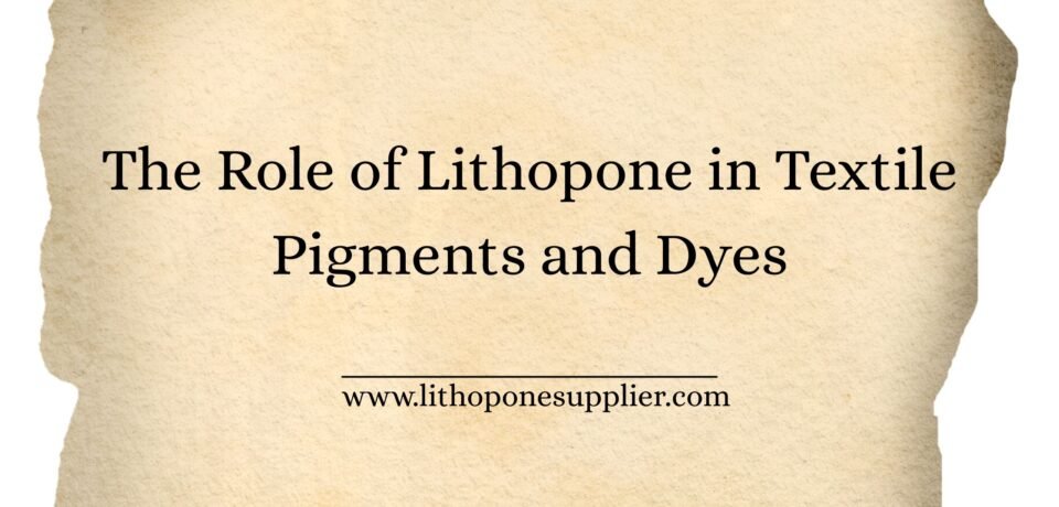 Lithopone Supplier