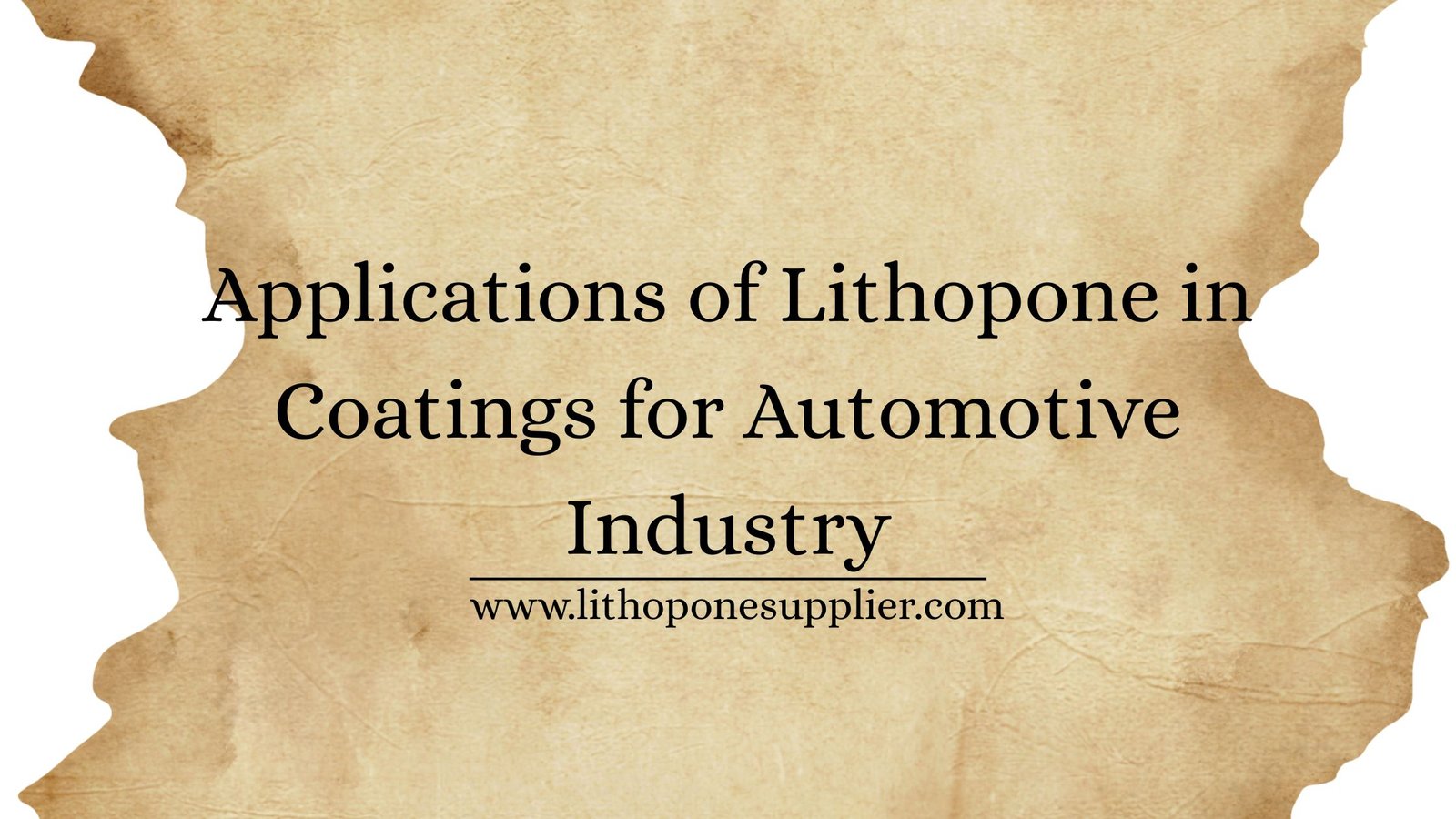 Lithopone Supplier