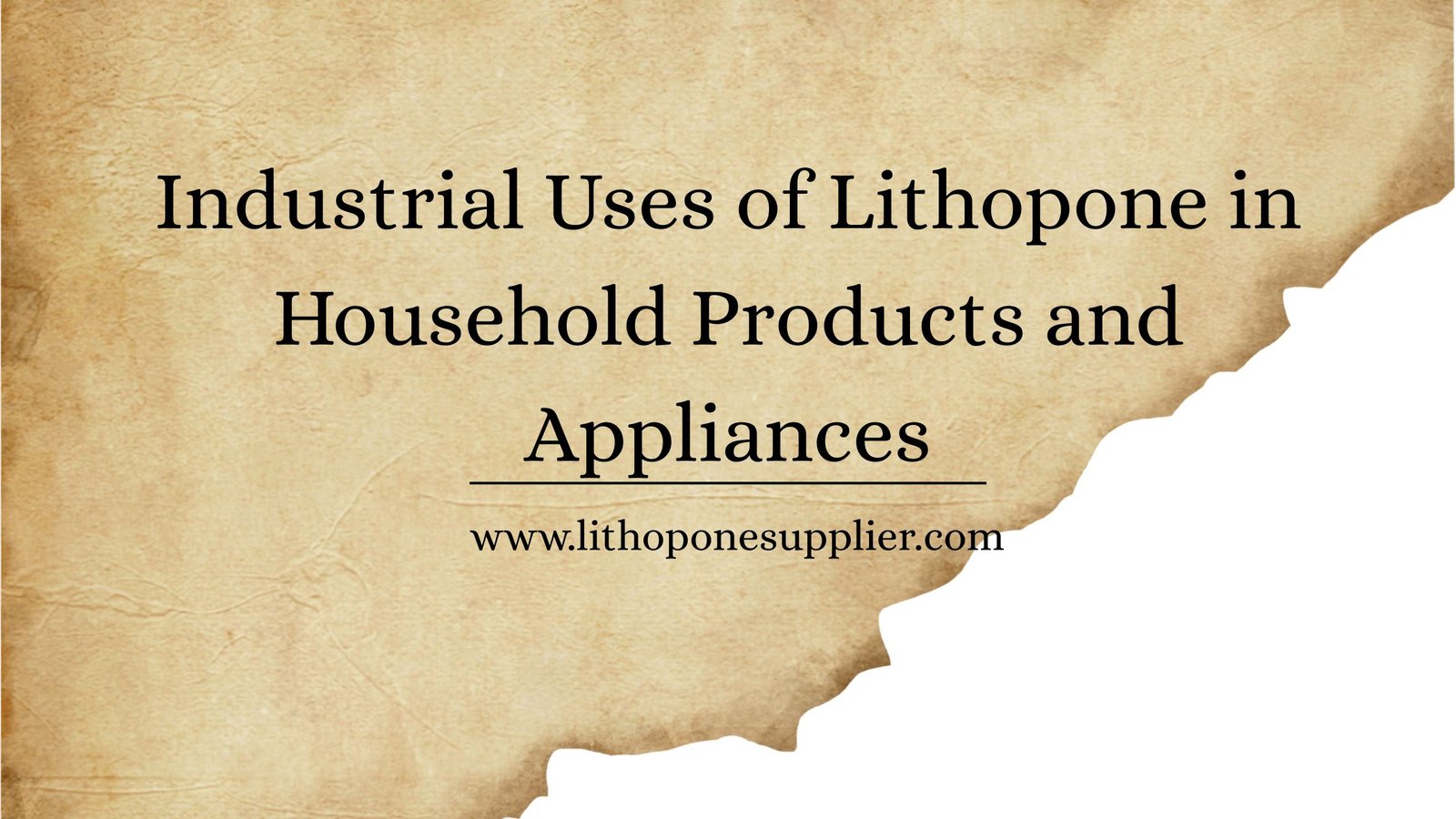 Lithopone Supplier