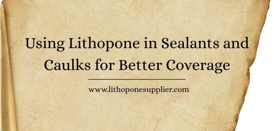 Lithopone Supplier