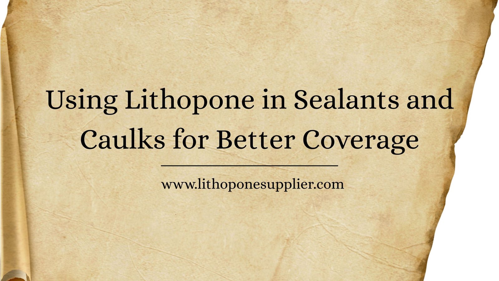 Lithopone Supplier